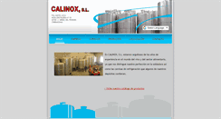 Desktop Screenshot of calinoxsl.com